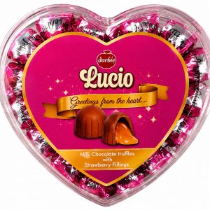 Lucio Greeting Strawberry Truffles 250gm